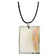 Pendant White Lily natural mother-of-pearl s3