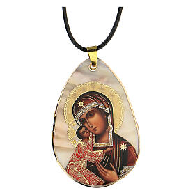 Pendenti vari: Ciondolo madreperla applicazione Feodorovskaya