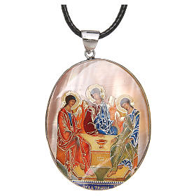 Pendenti vari: Ciondolo madreperla naturale Trinità Rublev