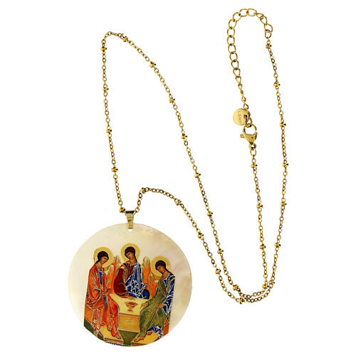 Pendant Rublev Trinity natural mother-of-pearl 3