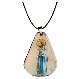 Pendenti vari: Ciondolo madreperla naturale Lourdes