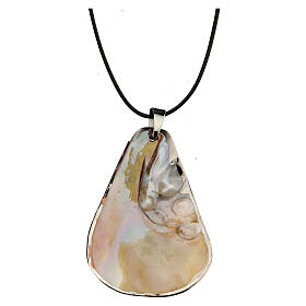 Pendenti vari: Ciondolo madreperla naturale Lourdes