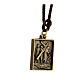 Way of the Cross pendant, Fifth Station, brass alloy s2
