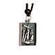 Via Crucis Eighth Station medal silver alloy women cry s2