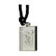 Via Crucis pendant Ninth Station silver alloy third fall s2