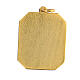 Enamelled zamak medal of the Divine Mercy 3x2.5 cm s2