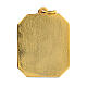 Zamak medal of Risen Christ 3x2.5 cm s2
