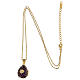 Ciondolo viola apribile ovetto stile imperiale russo   s6