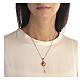 Russian Imperial egg pendant red openable s2