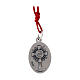Collar de cuerda roja con colgante de Carlo Acutis s3