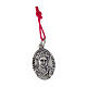 Collar de cuerda fucsia con colgante de Carlo Acutis s2