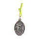 Collar de cuerda amarilla con colgante Carlo Acutis s2