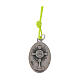 Collar de cuerda amarilla con colgante Carlo Acutis s3