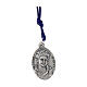 Collana con ciondolo Carlo Acutis corda blu s2