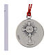 Collana con filo rosso ciondolo Carlo Acutis 30 mm s3