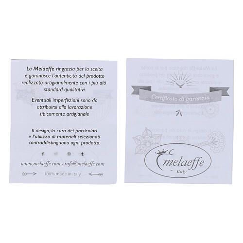 Collana Carlo Acutis corallo e lapislazzuli 4mm medaglia argento 20mm 5