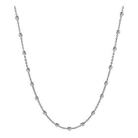 Halskette 100 cm mit Kugeln 3 mm für Engelsrufer Edelstahl