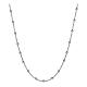 Collar 100 cm esferas 3 mm para llamador de ángeles acero inox s1