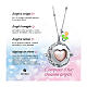 Angel caller chain of stainless steel with 0.12 in beads, 40 in s3