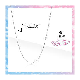 Angel Caller Necklace 100 cm Stainless Steel 3 mm Beads