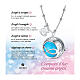 Mini charm cavallo a dondolo acciaio inox ipoallergenico s3