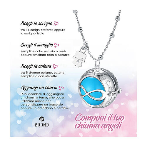 Mini Charm Mädchen Weißer Zirkon aus hypoallergenem Edelstahl 3