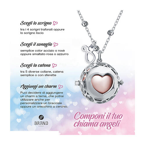 Mini Charm Unendlichkeit Edelstahl emailliert 3