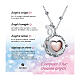 Infinity symbol, mini charm of enamelled stainless steel s3