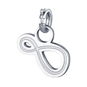 Mini Infinity Charm with Enamel Stainless Steel