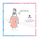 Mini charm bimba rosa acciaio ipoallergenico s2