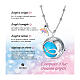 Mini charm arcobaleno acciaio ipoallergenico smaltato s3