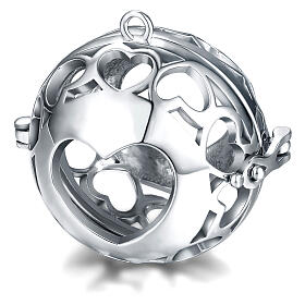 Heart Angel Caller Hypoallergenic Stainless Steel, 25 mm