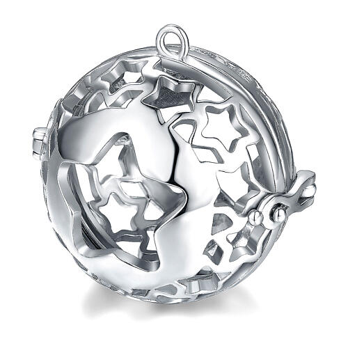 Angel Caller Star Case in Stainless Steel Hypoallergenic 1