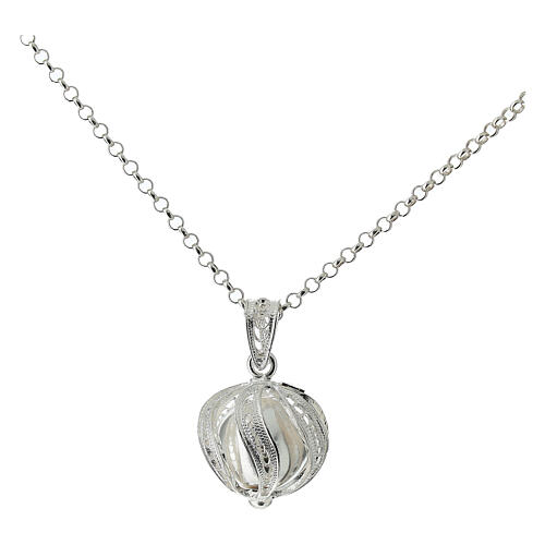 Chiama angeli fasce spirale morbida argento 925 1