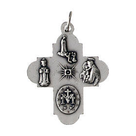 Croix grecque 3x2 cm en zamak