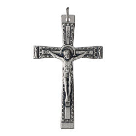 Cross pendant 5x3 cm zamak