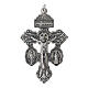Cross Pendant 5x3 cm English Zamak s1