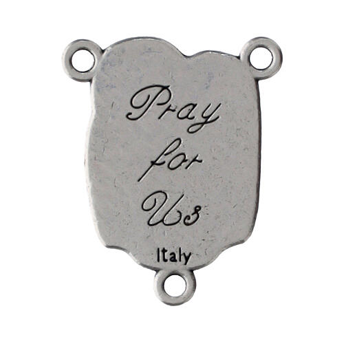 Médaille pour chapelet Sainte Famille en zamak 2x1 cm 2