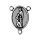 Holy Spirit and Holy Family Rosary Centerpiece Medal, Zamak 2x1 cm s1