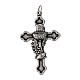 Cross pendant, 1.7x0.9 in, zamak s1