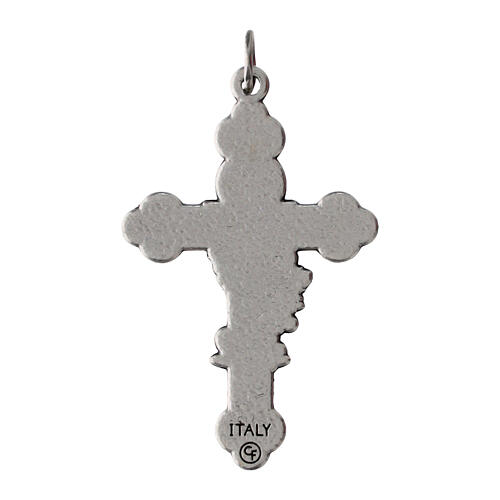 Communion Cross Pendant 4x2 cm Pewter 2