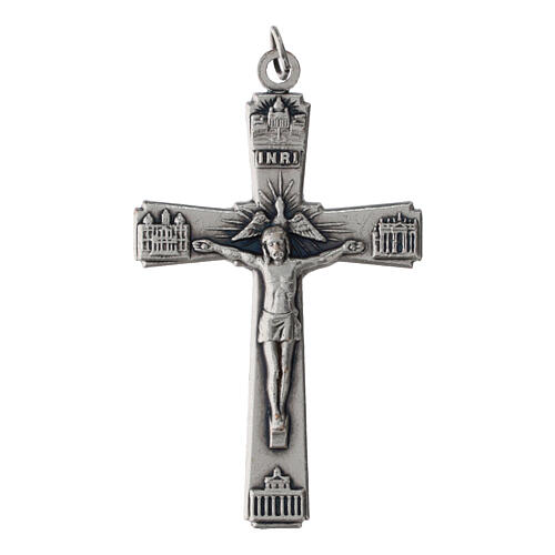 Cruz cuatro basílicas Jubilares 2025 5x3 cm 1
