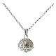 Angel caller necklace, Sardinian filigree of 925 silver s1