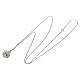 Angel caller necklace, Sardinian filigree of 925 silver s3