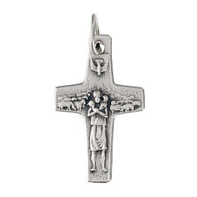 Shepherd's cross in zinc, 2x1 cm