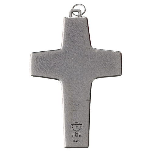 Guter Hirte Zamak-Kreuz 5x3 cm 2