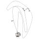 Collana chiama angeli acciaio rodiato Amen argentato 95 cm s3