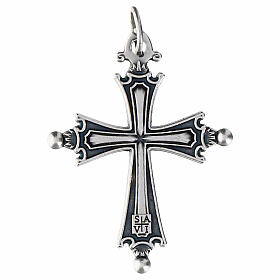 Pope Leo XIV pendant cross in silver color, 3.5 x 2.5 cm