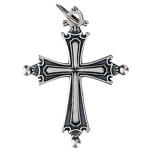 Pope Leo XIV pendant cross in silver color, 3.5 x 2.5 cm 3