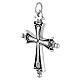 Pope Leo XIV pendant cross in silver color, 3.5 x 2.5 cm s2